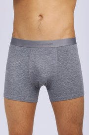 Men Boxer 2-Pack - Grey Melange